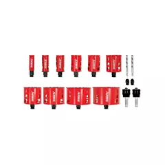 Diablo Electrician's Bi-Metal Hole Saw Set, 16 No. of Pieces (DHS16SEL)
