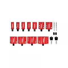 Diablo Plumber's Bi-Metal Hole Saw Set, 17 No. of Pieces (DHS17SPL)