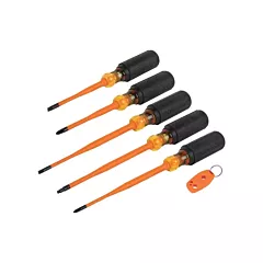 Klein Tools Slim-Tip Insulated Screwdriver Set