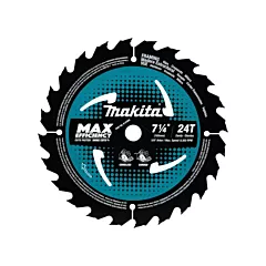 Makita Lame de scie circulaire au carbure haut rendement pour charpenterie, 7-1/4