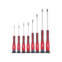 Milwaukee Precision Screwdriver Set, 8 Pcs., Non Magnetic (48-22-2614)