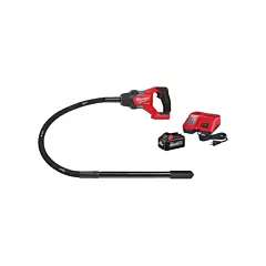 Milwaukee M18 Fuel™ 4' Concrete Pencil Vibrator Kit, 18 V, 12500 Vibrations per Min., Lithium-Ion (2910-21)