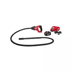 Milwaukee M18 Fuel™ 8' Concrete Pencil Vibrator Kit, 18 V, 12500 Vibrations per Min., Lithium-Ion (2911-21)