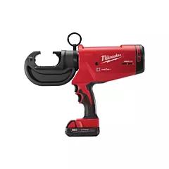 Milwaukee M18™ Force Logic™ 12 Ton Utility Crimper Kit, 18 V, Lithium-Ion, Pistol Grip, 350° (2778-22)