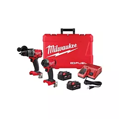 Milwaukee M18 Fuel™ 2-Tool Combo Kit, 18 V, Lithium-Ion (3697-22)