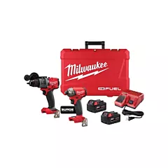 Milwaukee M18 Fuel™ 2-Tool Combo Kit, 18 V, Lithium-Ion (3699-22)