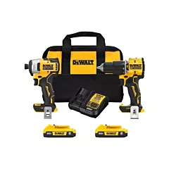 Dewalt Atomic Cordless & Brushless Two-Tool Combo Kit, 20 V, Lithium-Ion (DCK226D2)