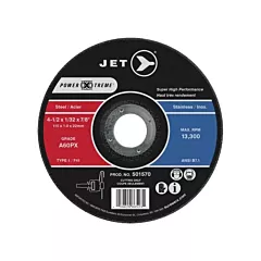 JET A46PX Power-Xtreme Cut-Off Wheel, 4-1/2