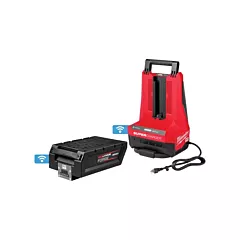 Milwaukee Ensemble bloc-pile HD12.0 MX Fuel(MC) RedLithium(MC) Forge(MC) et super chargeur, 2 Piles comprises (MXFSC-1HD12)