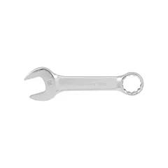 JET Stubby Combination Wrenches, 18 mm, Chrome, Plain (700763)