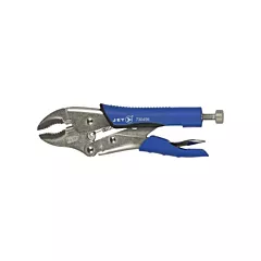 JET Pince-étaux à mâchoire courbée