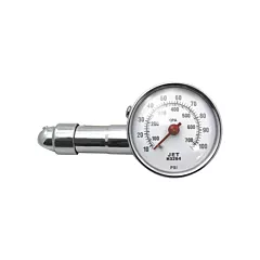 JET Dial Type Tire Pressure Gauges, 10 to 100 PSI (H3264)