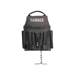 Dewalt Electrician Tool Pouch, Leather, Black, 8 No. of Pockets, Multiple Tool Holder (DWST550114)
