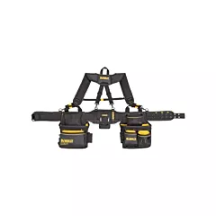 Dewalt Tool Rig With Suspenders, Black/Yellow, 25 No. of Pockets, Professional (DWST540602)