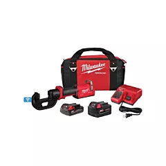 Milwaukee M18™ Force Logic™ 12T Kearney Linear Crimper Kit, 18 V, Lithium-Ion, Inline, 340° (2878K-22)