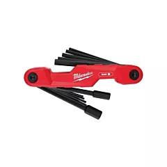 Milwaukee Electrician's SAE Folding Hex Key Set, 11 No. of Keys, Imperial (48-22-2180)