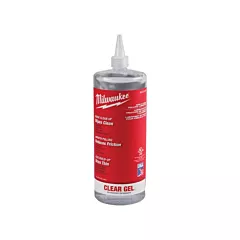 Milwaukee Wire & Cable Pulling Clear Gel Lubricant, 32 fl. oz./0.94 L, Squeeze Bottle (48-22-4135)
