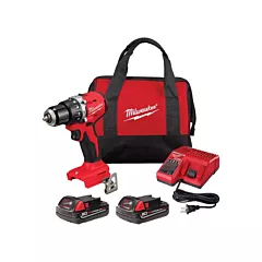 Milwaukee M18™ Compact Brushless Hammer Drill/Driver Kit, 1/2