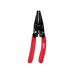 Milwaukee Multi-Purpose Dipped Grip Wire Stripper & Cutter with Reinforced Head, 7-77/100