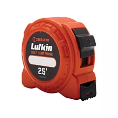 Lufkin By Crescent L600 Series Self Centering Power Tape Measure, 25' X 1
