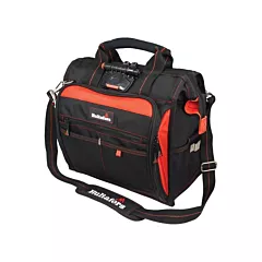 Kuny's Lighted Technician's Tool Bag, Black/Orange, Ballistic Polyester (HTL573)