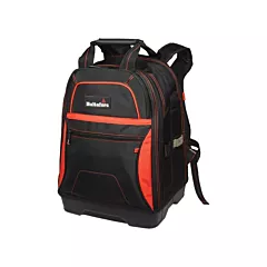 Kuny's Molded Base Bottom Tool Backpack, Black/Orange, Ballistic/Polyester (HT5535)