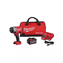Milwaukee M18 Fuel™ High Torque Impact Wrench with Friction Ring RedLithium™ Forge™ Kit, 1/2