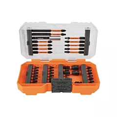 Klein Tools 40-Piece ProFlex Impact Driver Bit Set (33801)