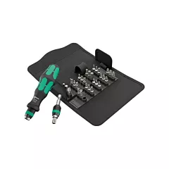 Wera Tools 32-piece Kraftform Kompakt 71 Security Screwdriver, 4-17/25
