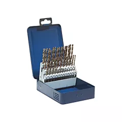 Walter Surface Technologies Wire Gauge Drill Bit Set, 60 No. of Pieces, High Speed Steel (01E619)