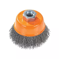 Walter Surface Technologies Brosse coupe avec soies métalliques ondulées et anneau