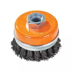 Walter Surface Technologies Brosse boisseau à fils noués avec anneau