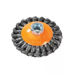 Walter Surface Technologies Brosse soucoupe à fils noués torsadés