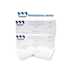Valuemed (2100) Professional Premium Non-Woven Gauze 4x4 4 Ply 200/Pkg