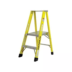 Featherlite Industrial Heavy-Duty Platform Stepladders (6500 Series)