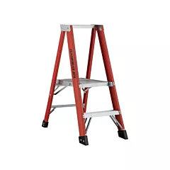 Featherlite Industrial Extra Heavy-Duty Platform Stepladder (6500 AA Series)