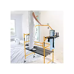 Metaltech Jobsite Series™ 4' Safety Rail & Tool Shelf Scaffold Kit, 57-3/4