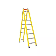 Louisville Ladder Step to Straight Ladder, 8' X 13.8', -, Fibreglass, 375 lbs. (FXC1208)