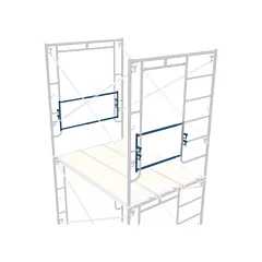 Metaltech Adjustable End-Stop Scaffolding Guardrail, 21