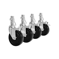 Metaltech Set of Casters for Scaffolding (I-I4CW5)