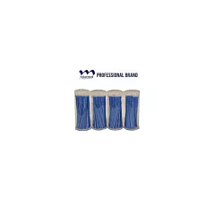 Valuemed (VM-BRUSHES-REG) Brossettes Micro-Applicatrices Professionnelles Tube Premium Bleu Régulier 400/pqt