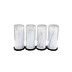 Valuemed Professional Micro Applicator Brushes Premium Tube White Super Fine 400/pkg (VM-BRUSHES-SF)
