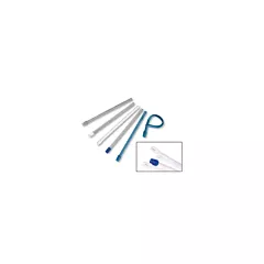 Valuemed Advantage Saliva Ejectors Clear with Blue TIp 100/bag