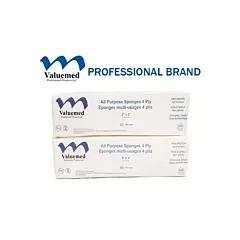 Valuemed Professional Non-Sterile Economy Gauze 2x2 4ply Non-Woven 4000/case