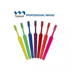 Valuemed Professional Adult & Youth Soft Compact Head Toothbrush #802 Assorted Colors 72/box (VMVM-802)