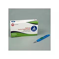 Medicut Disposable Safety Scalpels #11 10/box (VMVMD4161)