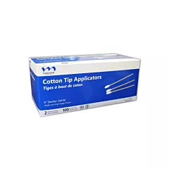 Valuemed Professional Cotton Tip Applicators , Sterile, 2/pouch, 100 pouches/box (VMP159804)