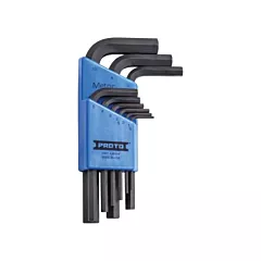 Proto Short-Arm Hex Key Set, 9 No. of Keys, Metric (J4984)