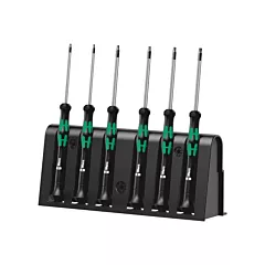 Wera Tools Jeu de tournevis de précision, 6 mcx, Non magnétique (5118154001)