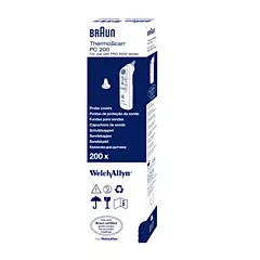 Braun Thermoscan Pro 6000 Thermometer Probe Covers 200/box (VMWA-06000-005)